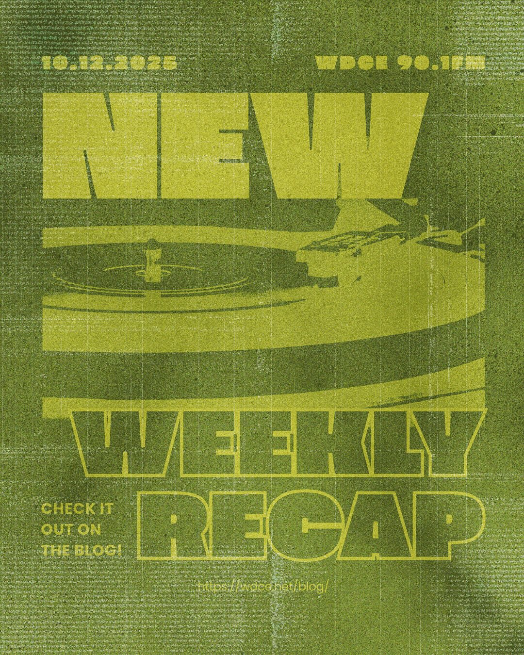 Weekly Recap 5 (10/12/25)