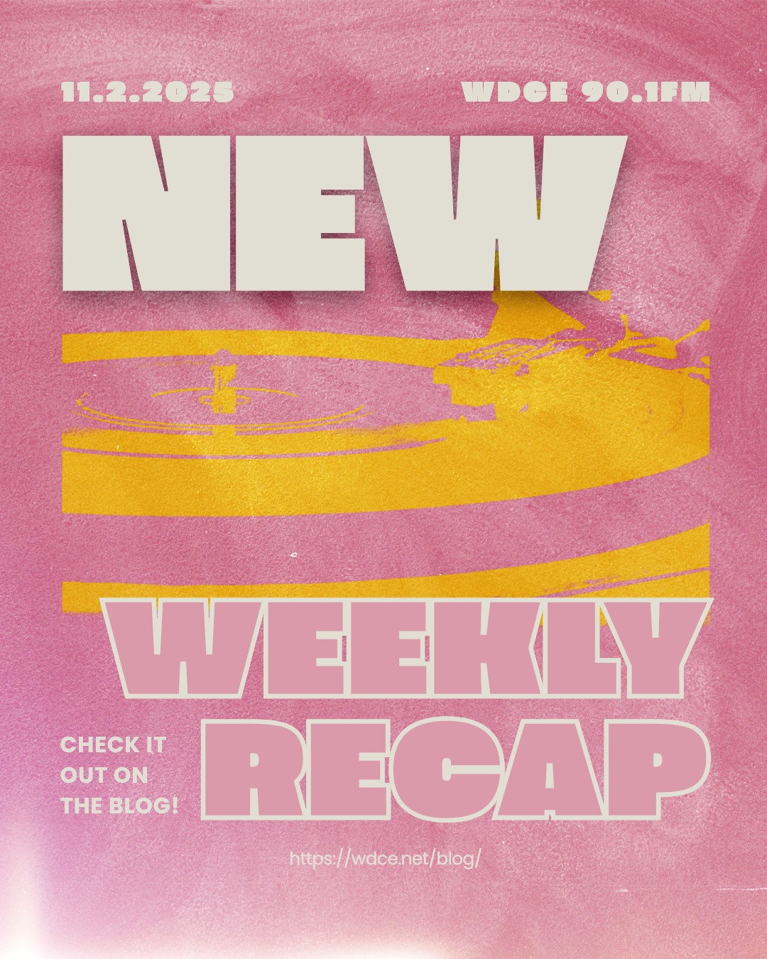 Weekly Recap 7 (10/26/25)