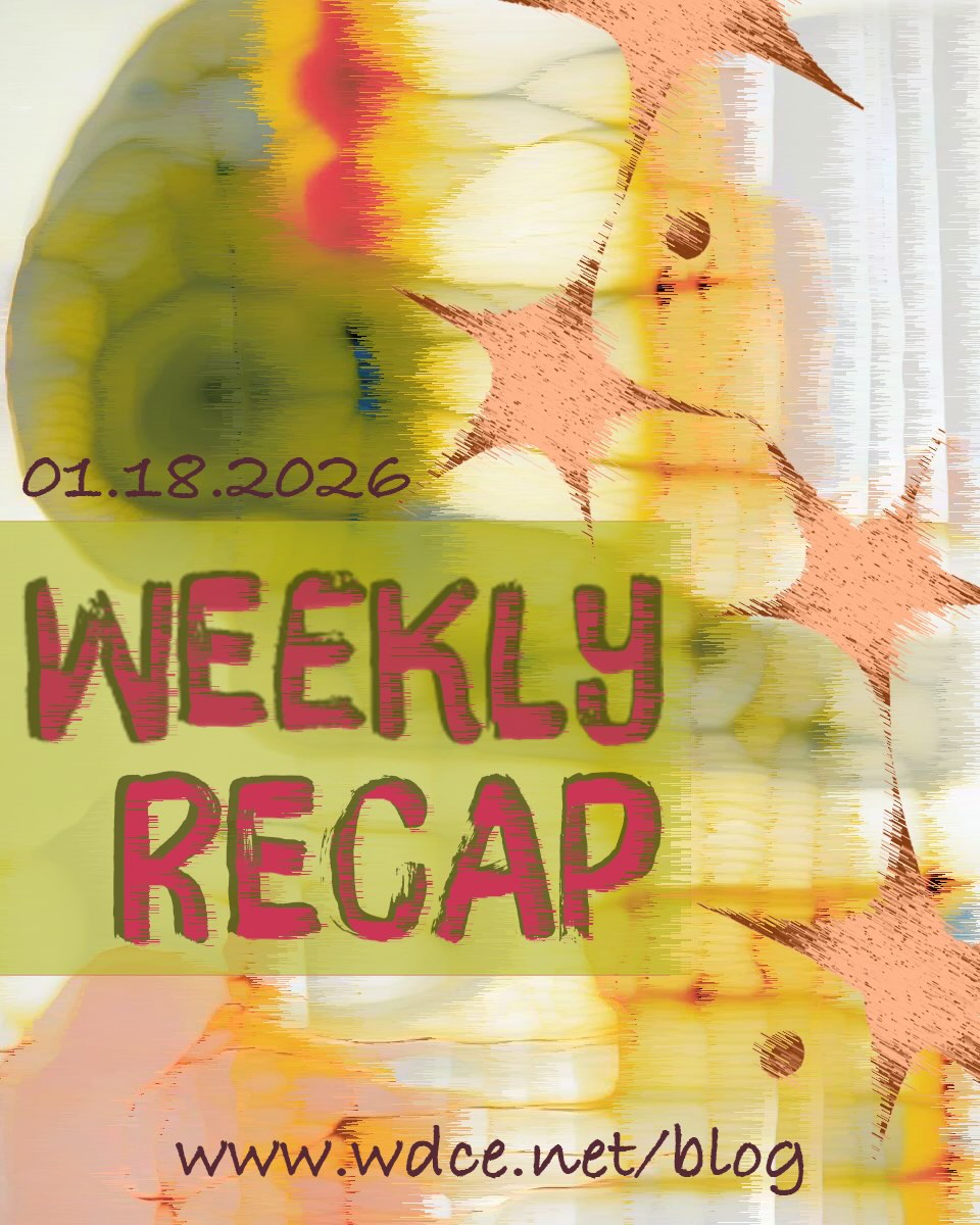 Weekly Recap #12 (1/18/26)